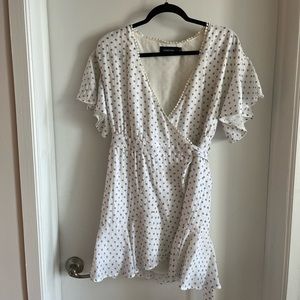 Minkpink mini wrap dress